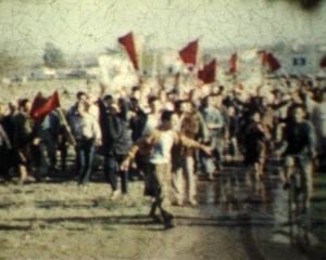 Film amateur Maroc cinememoire 8mm manifestation à casablanca en 1955