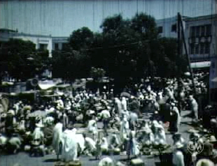 Arrivée à Tanger, 1955 Arrivée à Tanger, 1955
