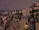 Nice et la promenade des anglais en 1957